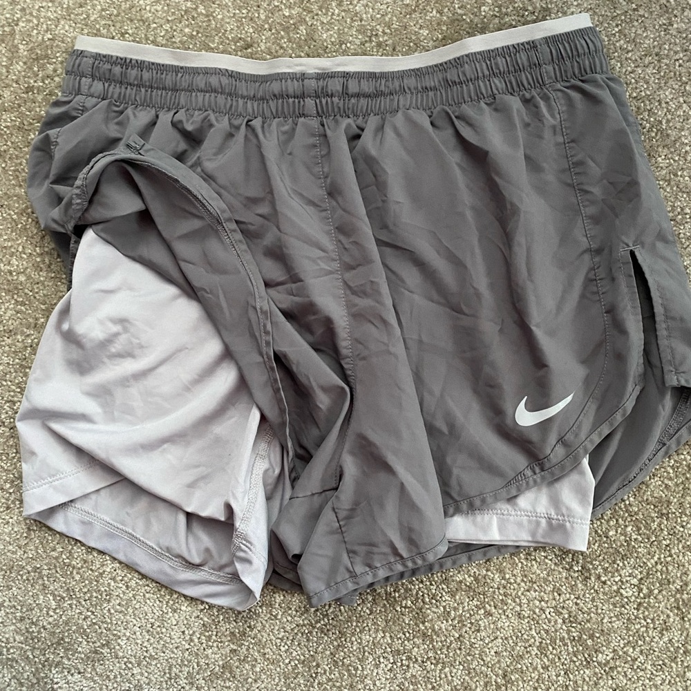 Nike 2-1 running shorts!